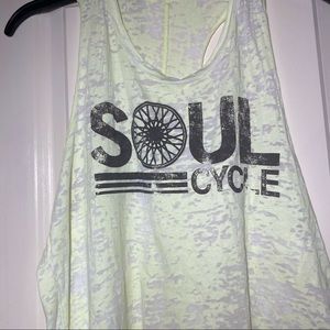 Soul Cycle racer back tank size large